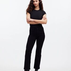 Madewell kick out crop jeans size 31